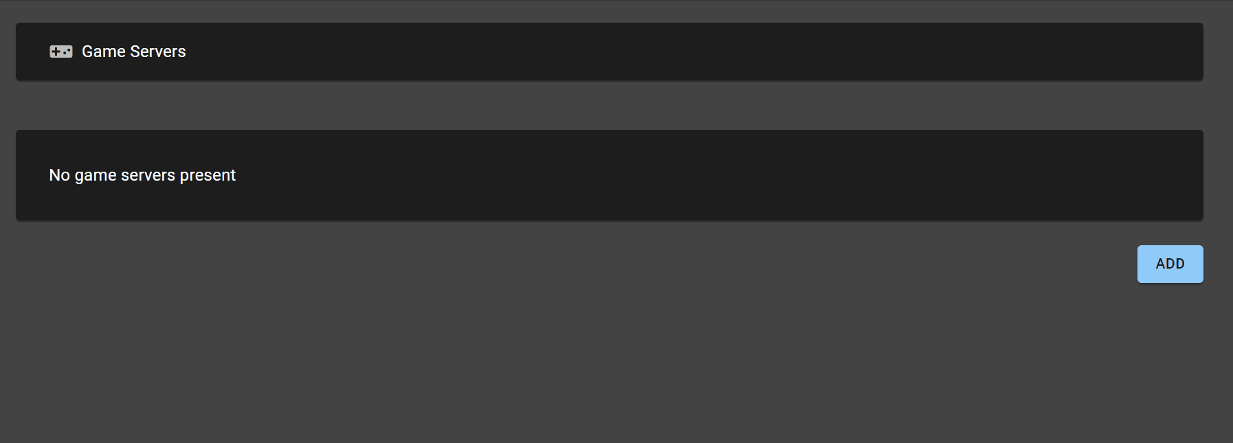 Game Server Creation