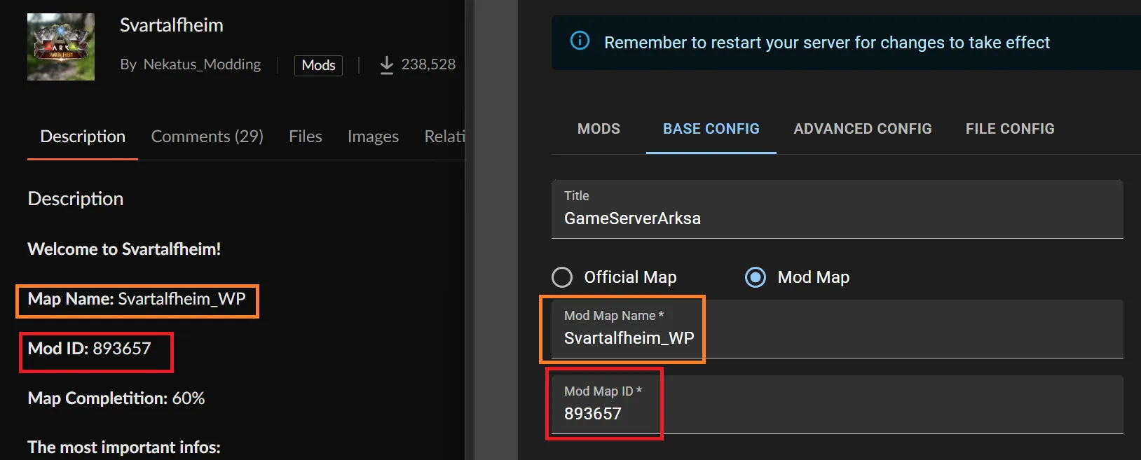 mod map copied name and id