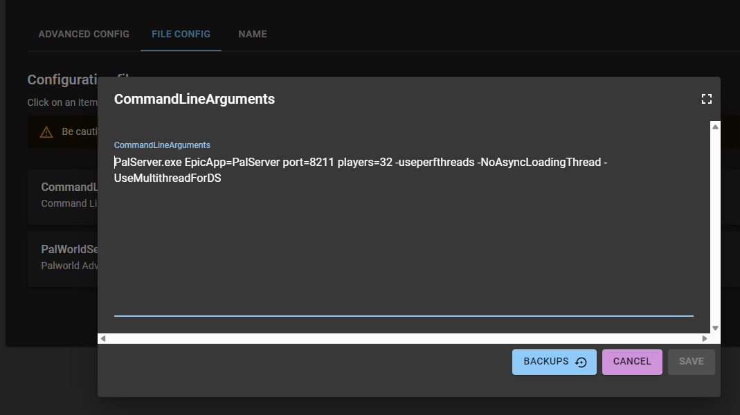 File Config
