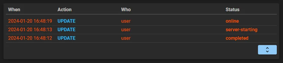 Game Server Logs